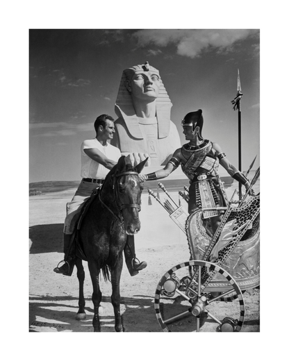 Scène du Sphinx des Dix Commandements