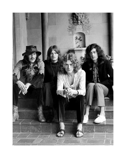 Led Zeppelin at Hollywood's Chateau Marmont