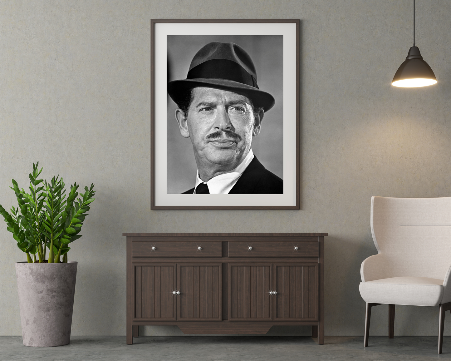 Milton Berle in Fedora