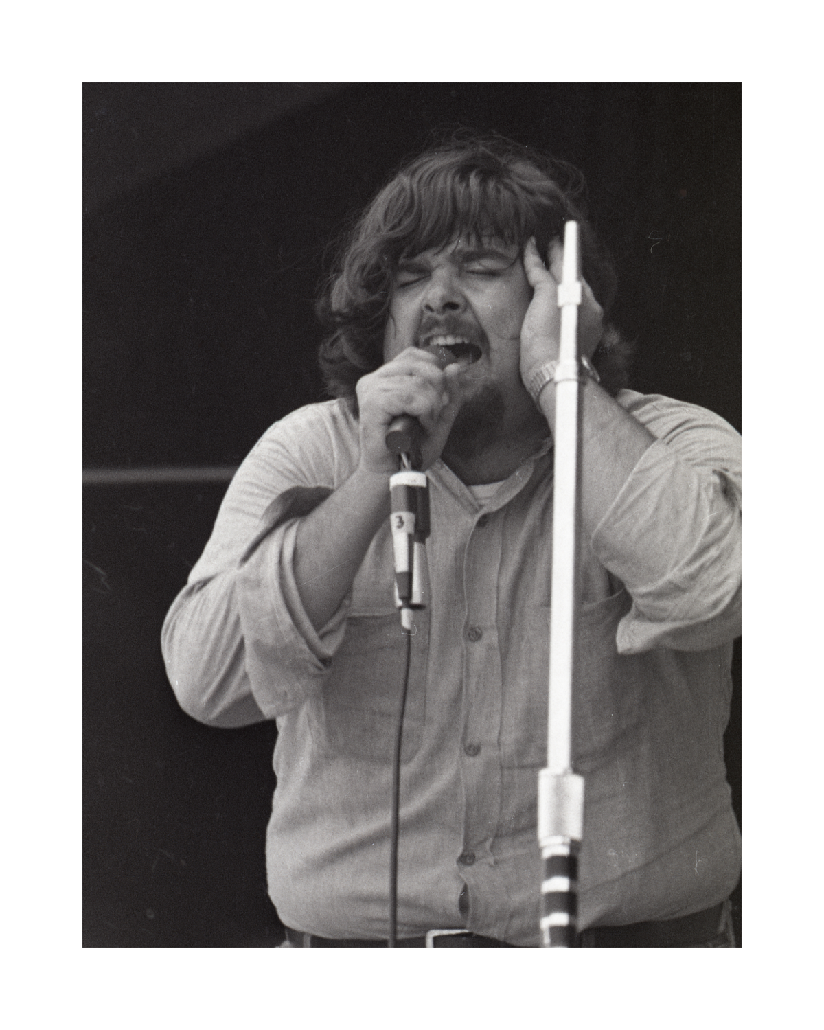 Bob Hite of Canned Heat Performing at Monterey Pop