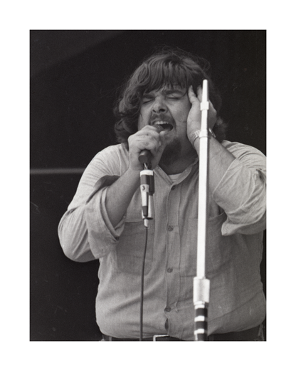 Bob Hite of Canned Heat Performing at Monterey Pop