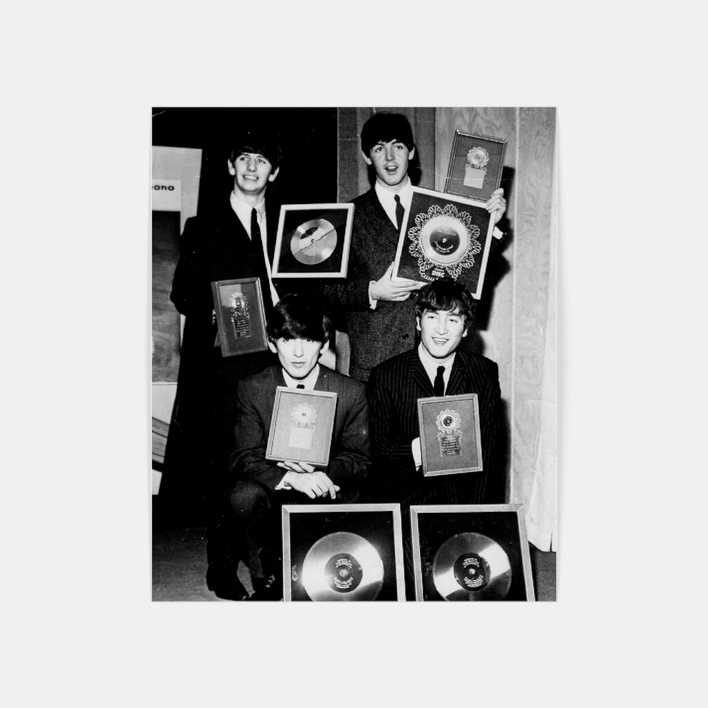 The Beatles with Records