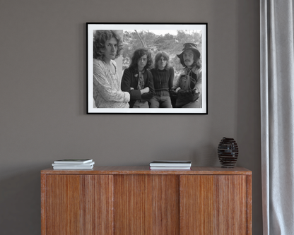 Led Zeppelin Outside the Chateau Marmont
