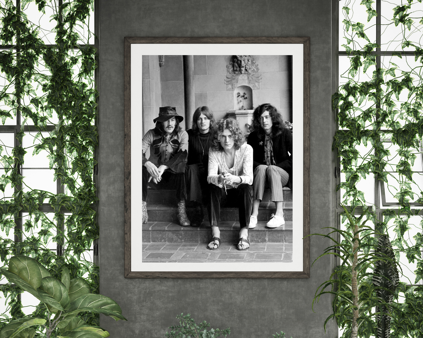 Led Zeppelin at Hollywood's Chateau Marmont