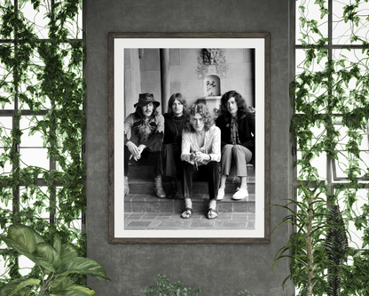Led Zeppelin at Hollywood's Chateau Marmont