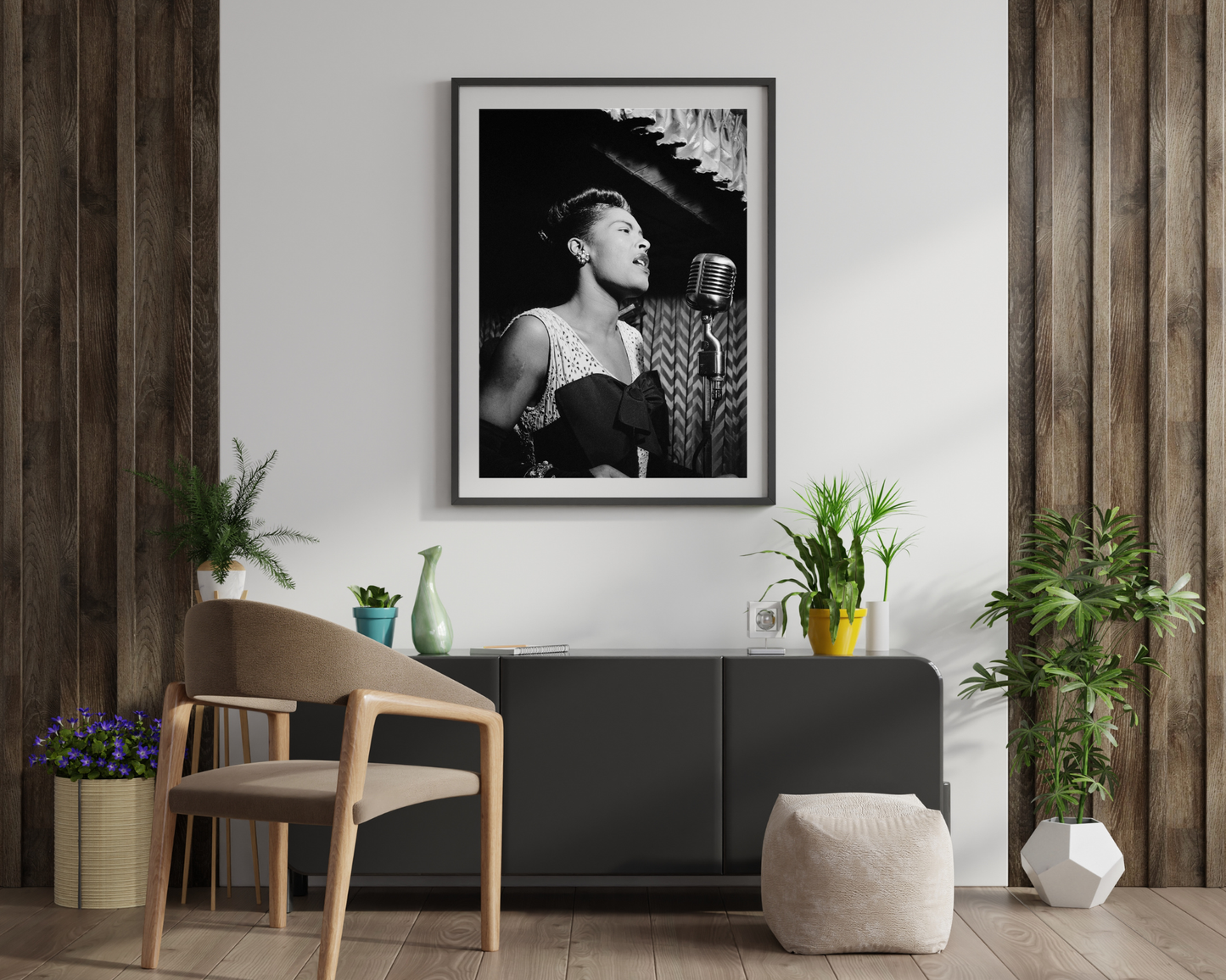 Billie Holiday beim Downbeat