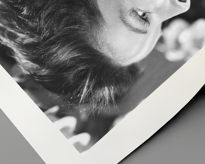 Katherine Hepburn Glamour Blick nach oben