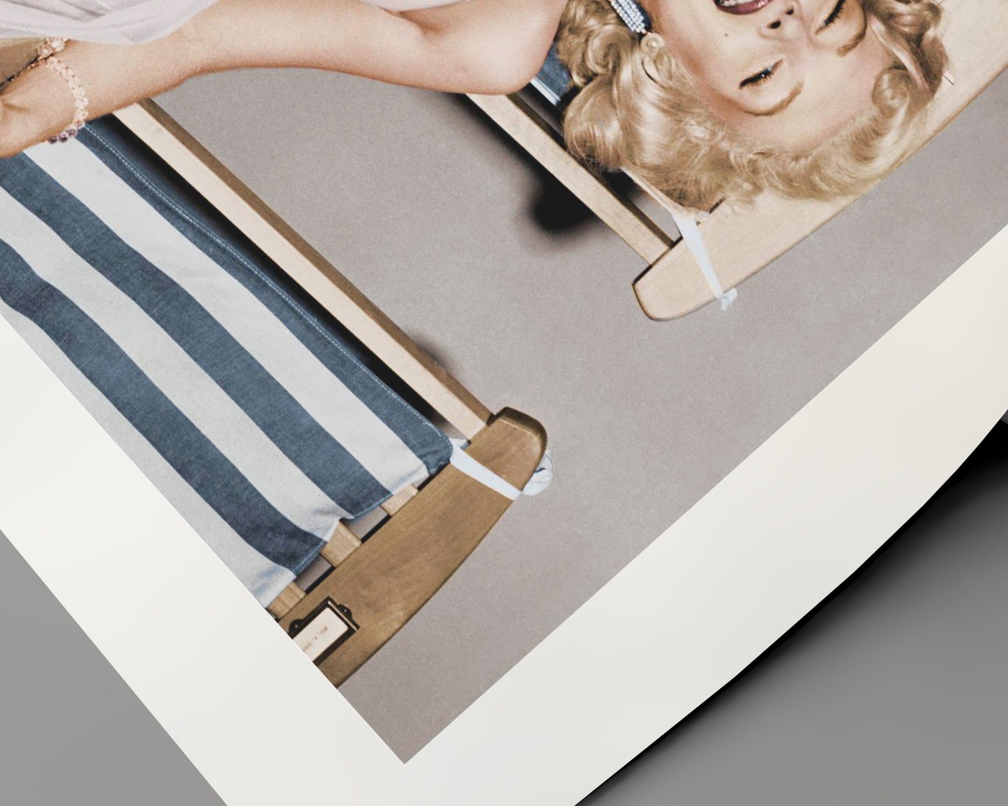 Marilyn Monroe in Deckchair