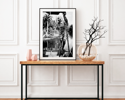 Johnny Cash spielt Mundharmonika