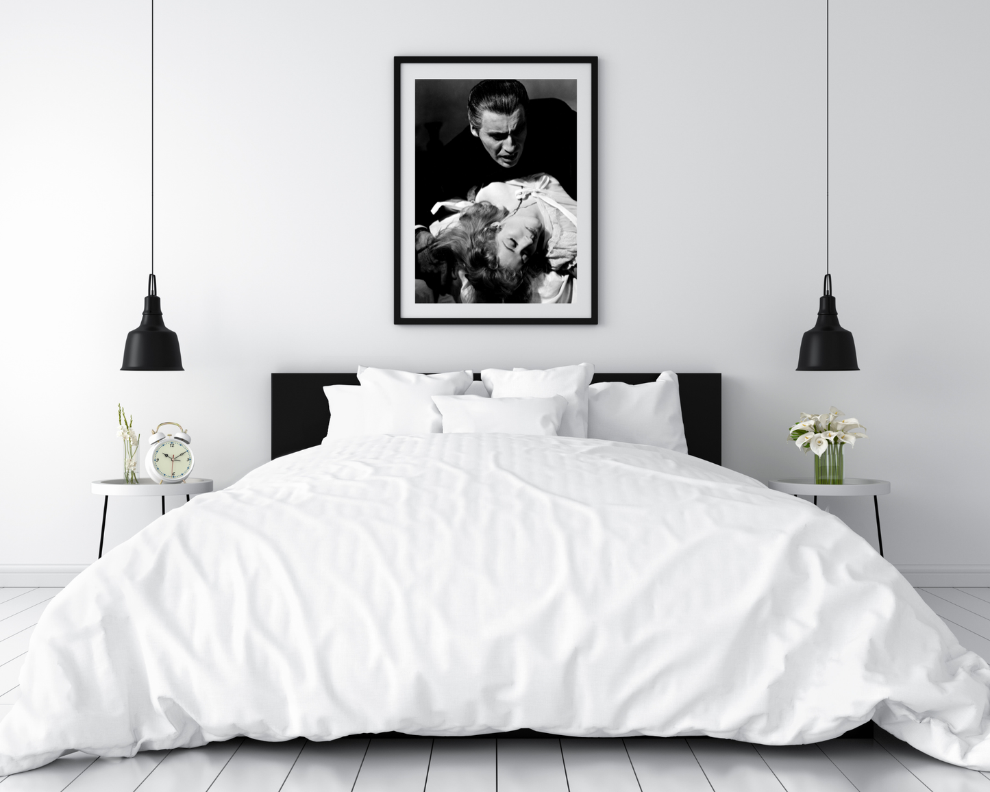 Johnny Cash joue de l'harmonica