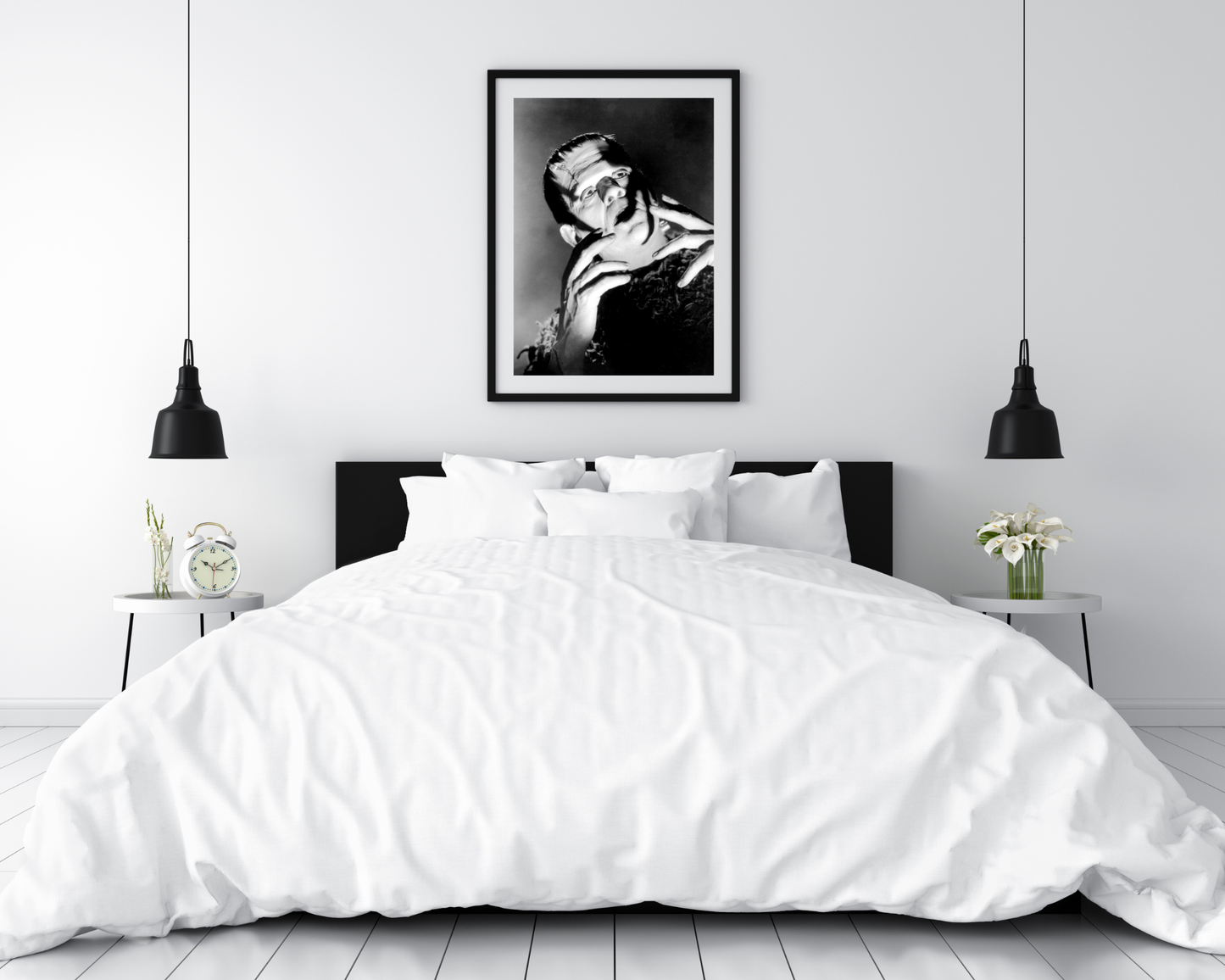 Johnny Cash joue de l'harmonica