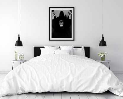 Johnny Cash joue de l'harmonica