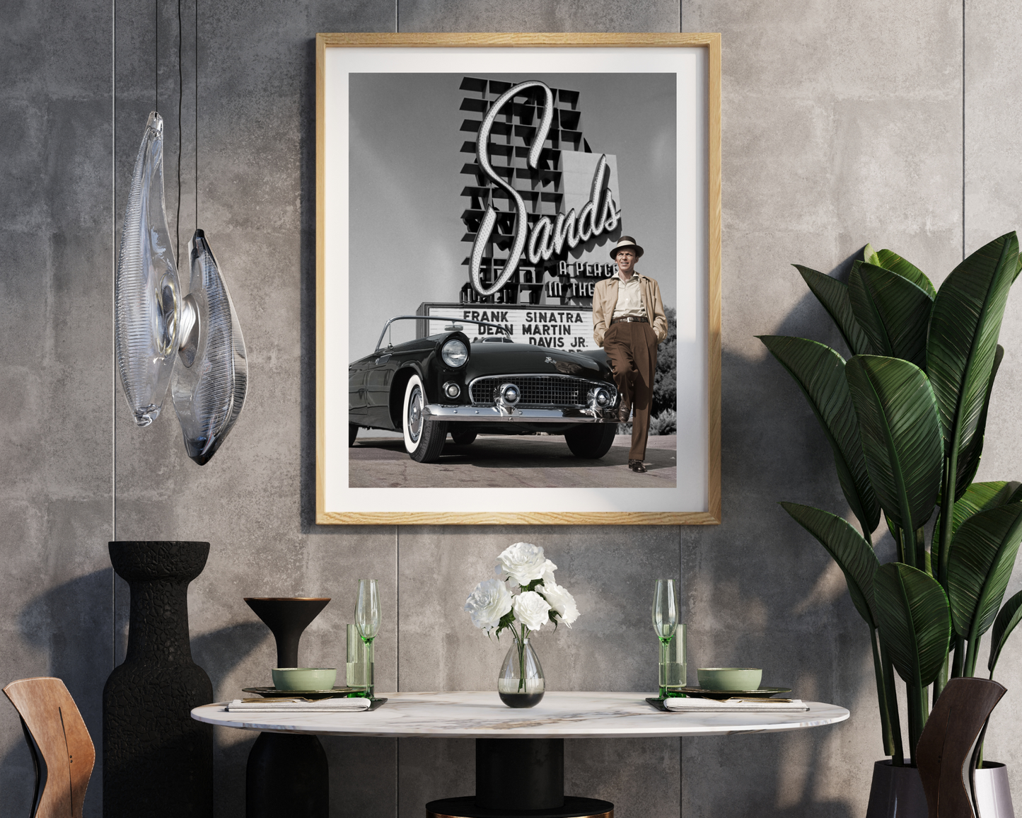 Frank Sinatra im Sands Casino