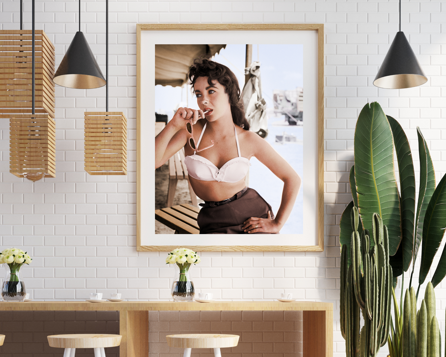 Elizabeth Taylor with Sunglasses for "Giant"