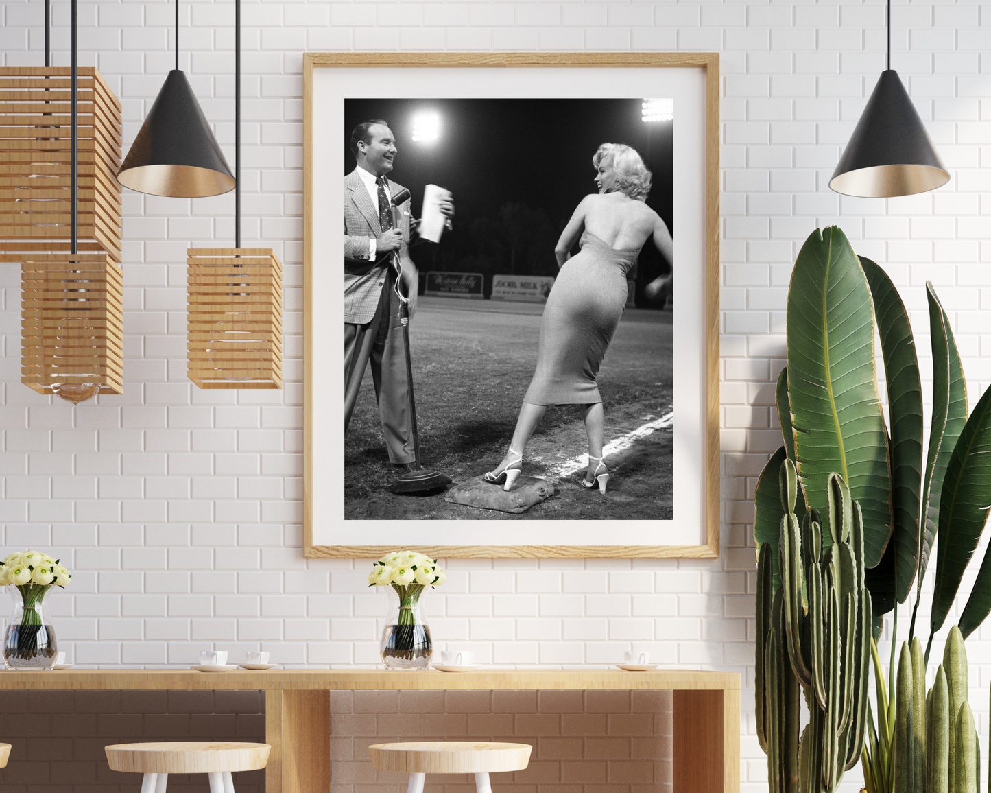 Marilyn Monroe im Dodger Stadium