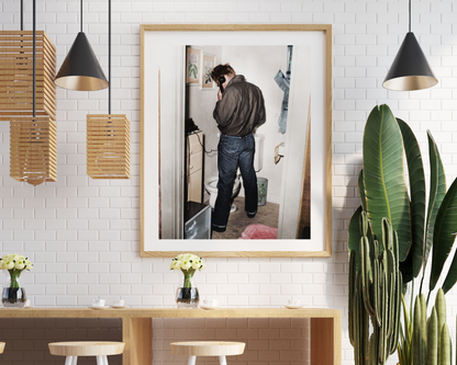 James Dean in der Toilette