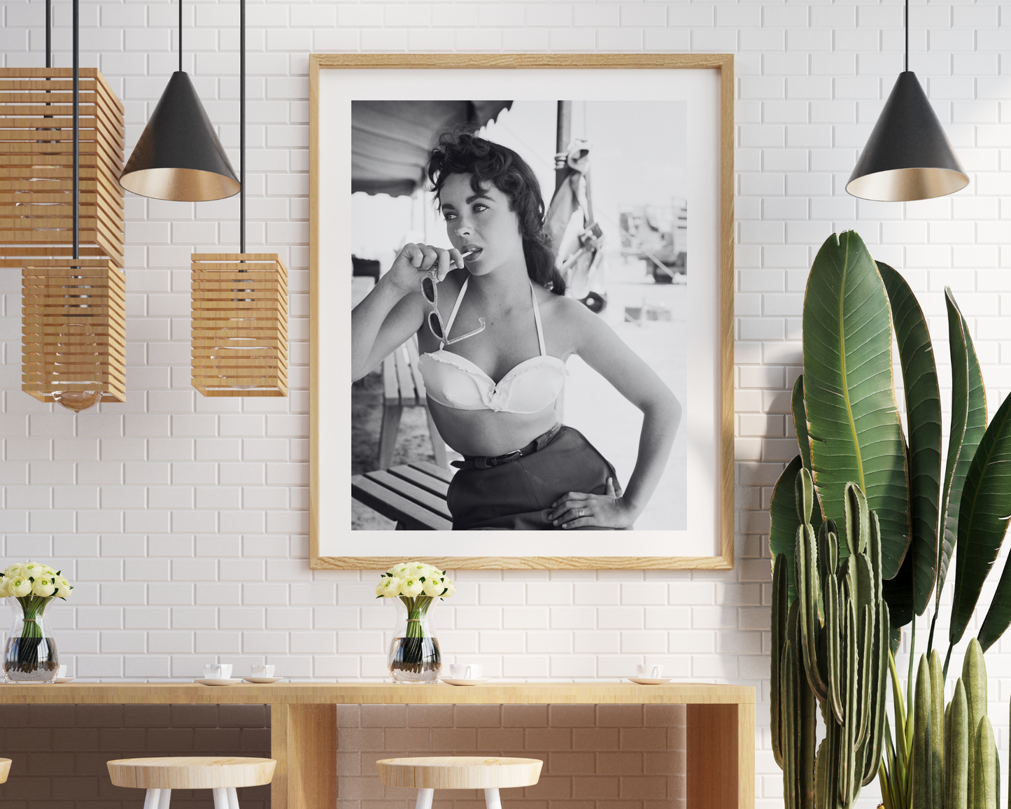 Elizabeth Taylor with Sunglasses for "Giant"