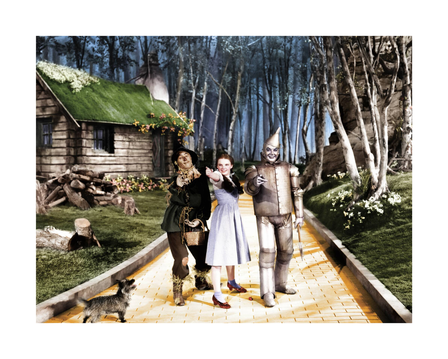 Wizard of Oz the "Yellow Brick Road"