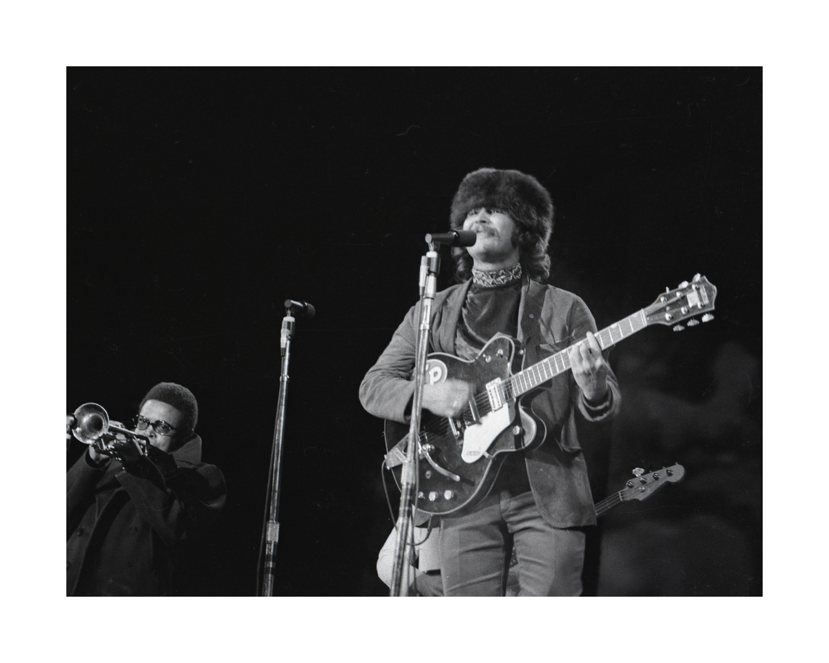David Crosby of The Byrds Performing at Monterey Pop