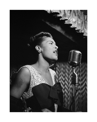 Billie Holiday beim Downbeat