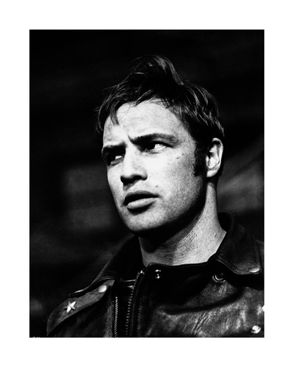 Marlon Brando Dramatic Closeup