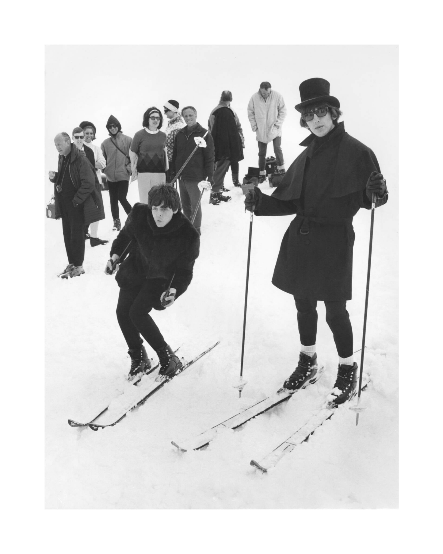 Les Beatles déferlent sur les pistes de ski