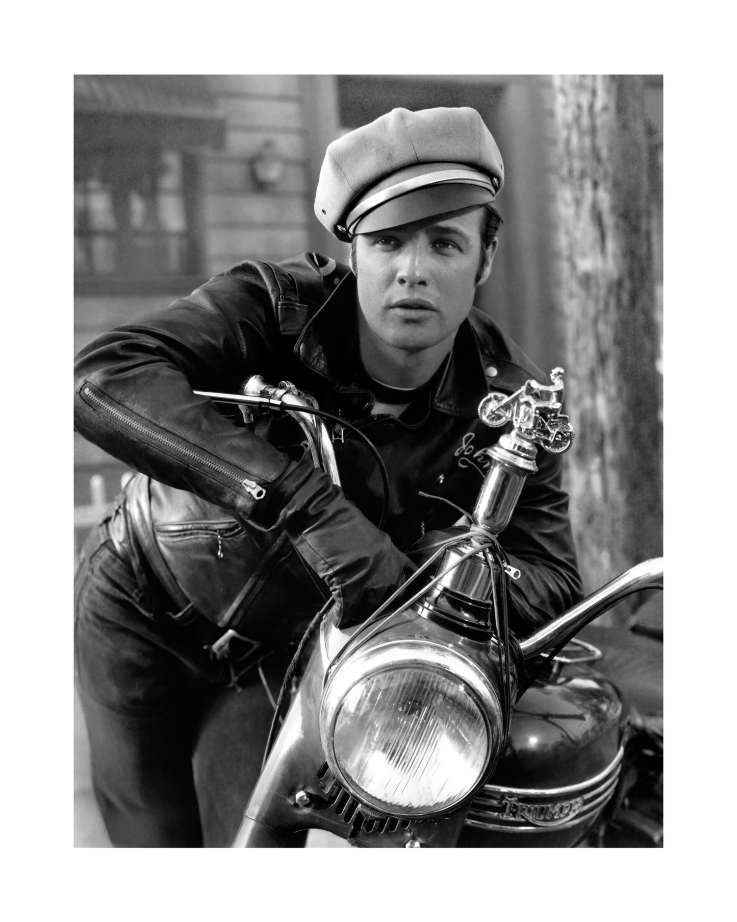 Marlon Brando als Johnny Strabler in „Der Wilde“