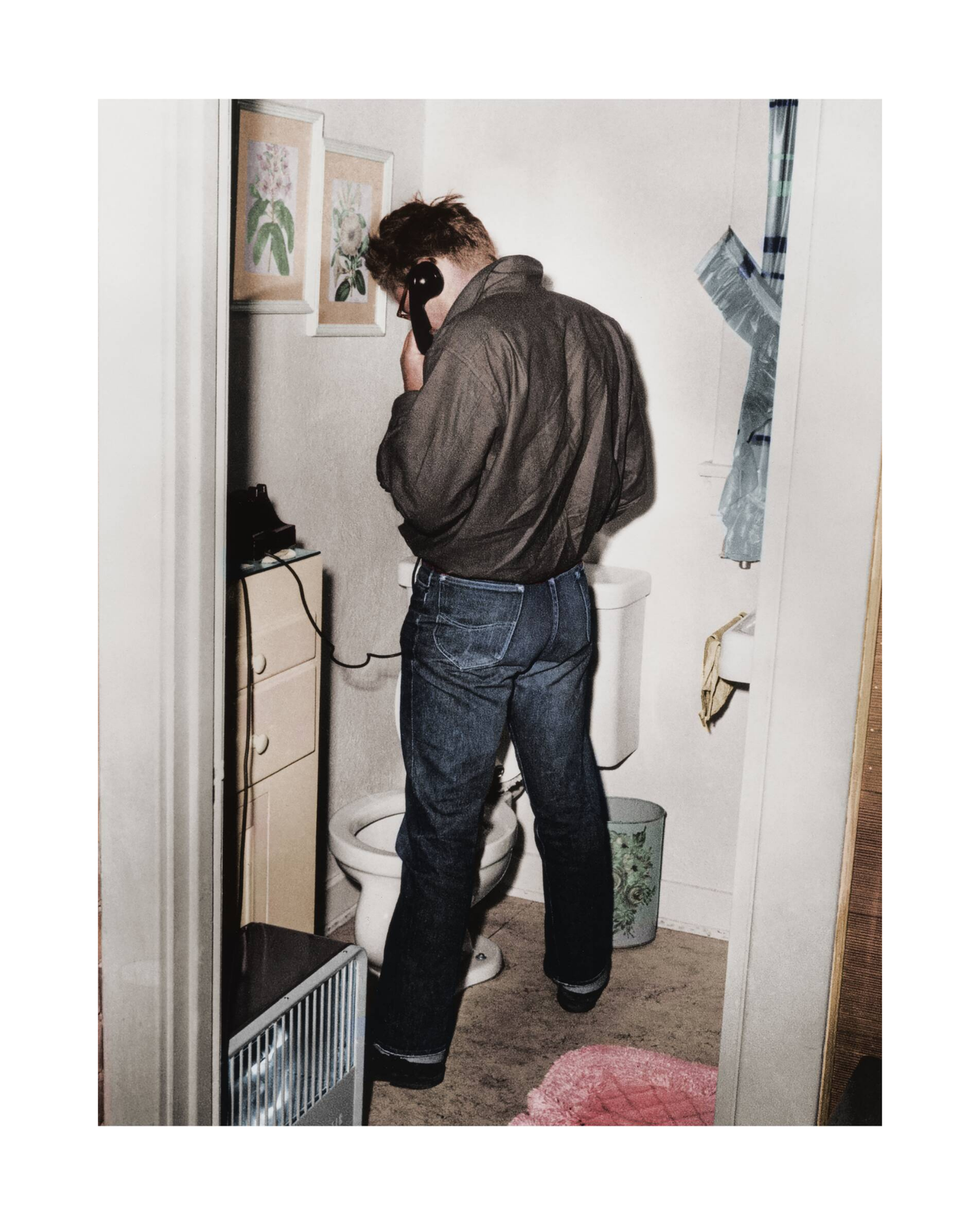 James Dean in Restroom