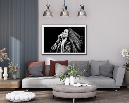 Janis Joplin live in Woodstock