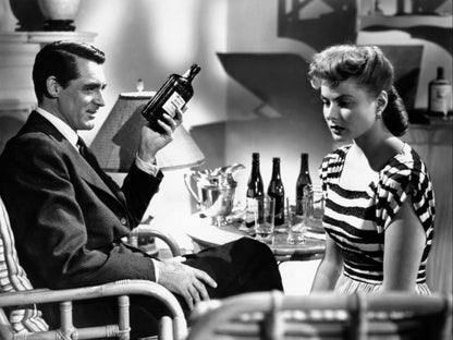 Cary Grant et Ingrid Bergman dans "Les Enchaînés"