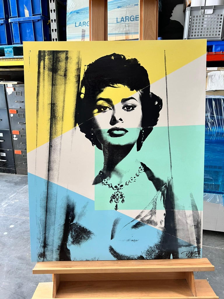 Sophia Loren in "Houseboat" - Peter Tunney Signed