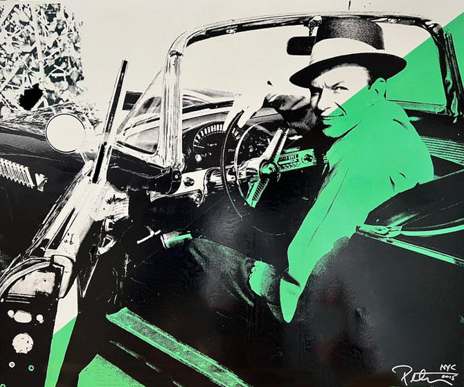 Frank Sinatra dans Thunderbird - Peter Tunney signé