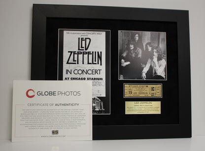 Led Zeppelin Limited Edition 1980 Ticket Collectible