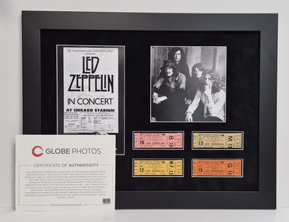 Led Zeppelin Limited Edition 1980 Ticket Collectible