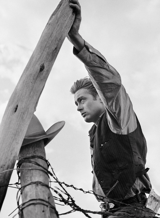 James Dean As Jett Rink in "Giant"