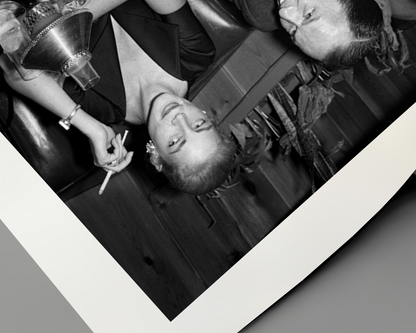 Frank Sinatra and Lauren Bacall at Villa Capri