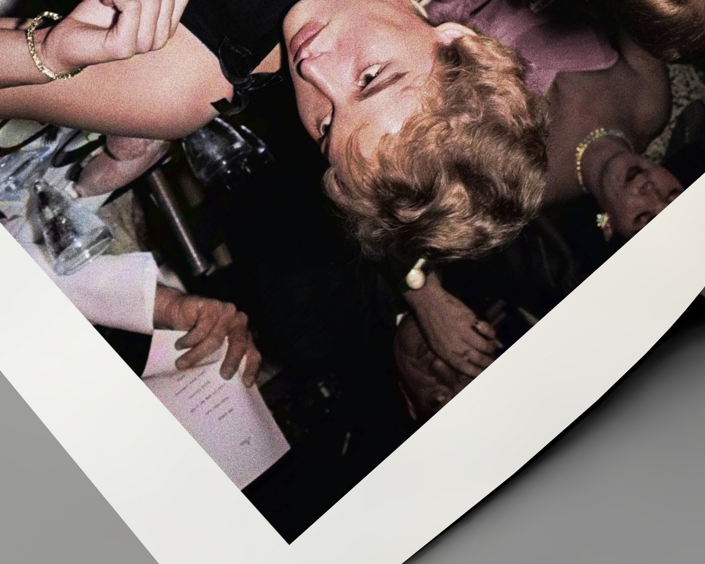 James Dean and Ursula Andress at Oscar Dinner