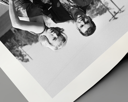 Frank Worth and Marilyn Monroe