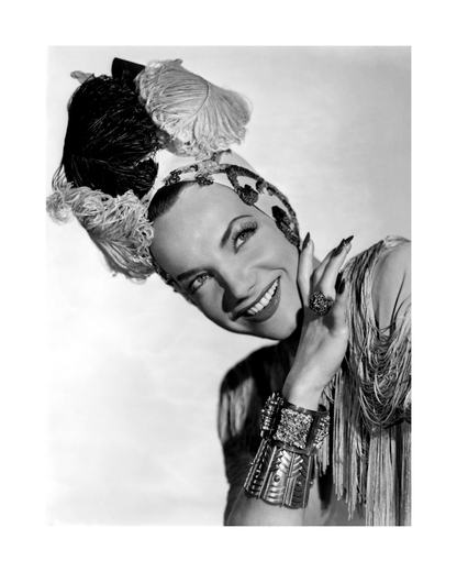 Miranda Carmen Smiling in the Studio