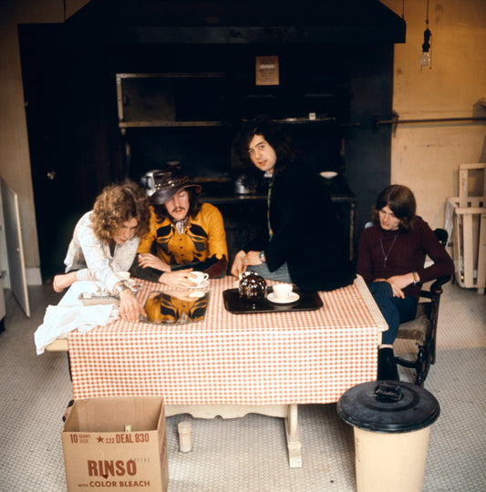 Led Zeppelin à la table du Château Marmont