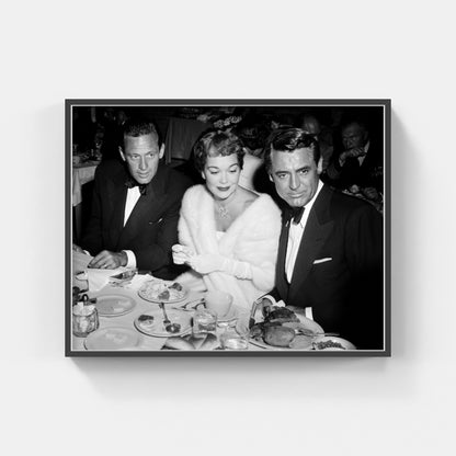 Cary Grant, Jane Wyman, and William Holden