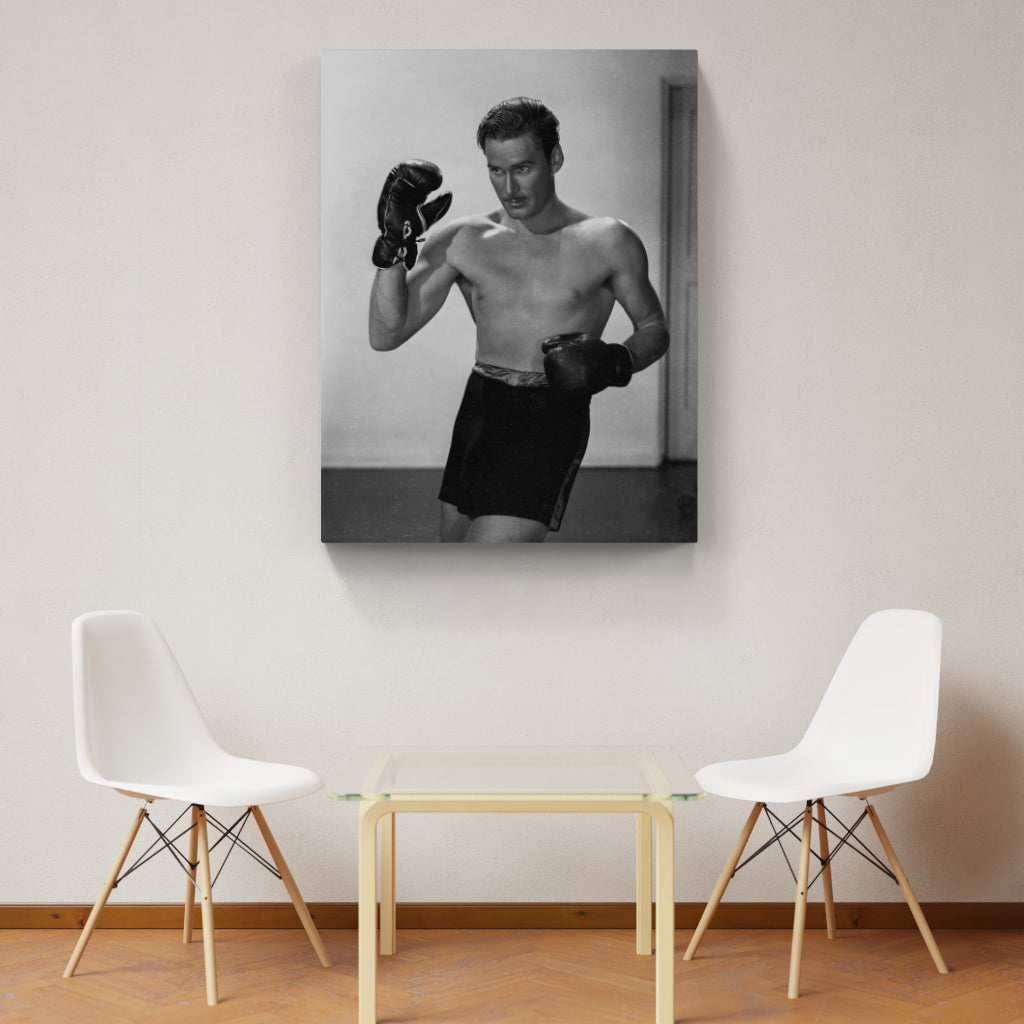 Errol Flynn in "Gentleman Jim"