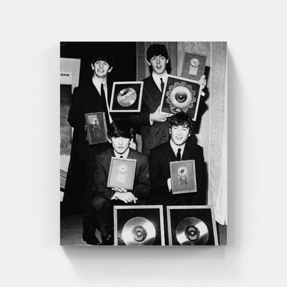 The Beatles with Records