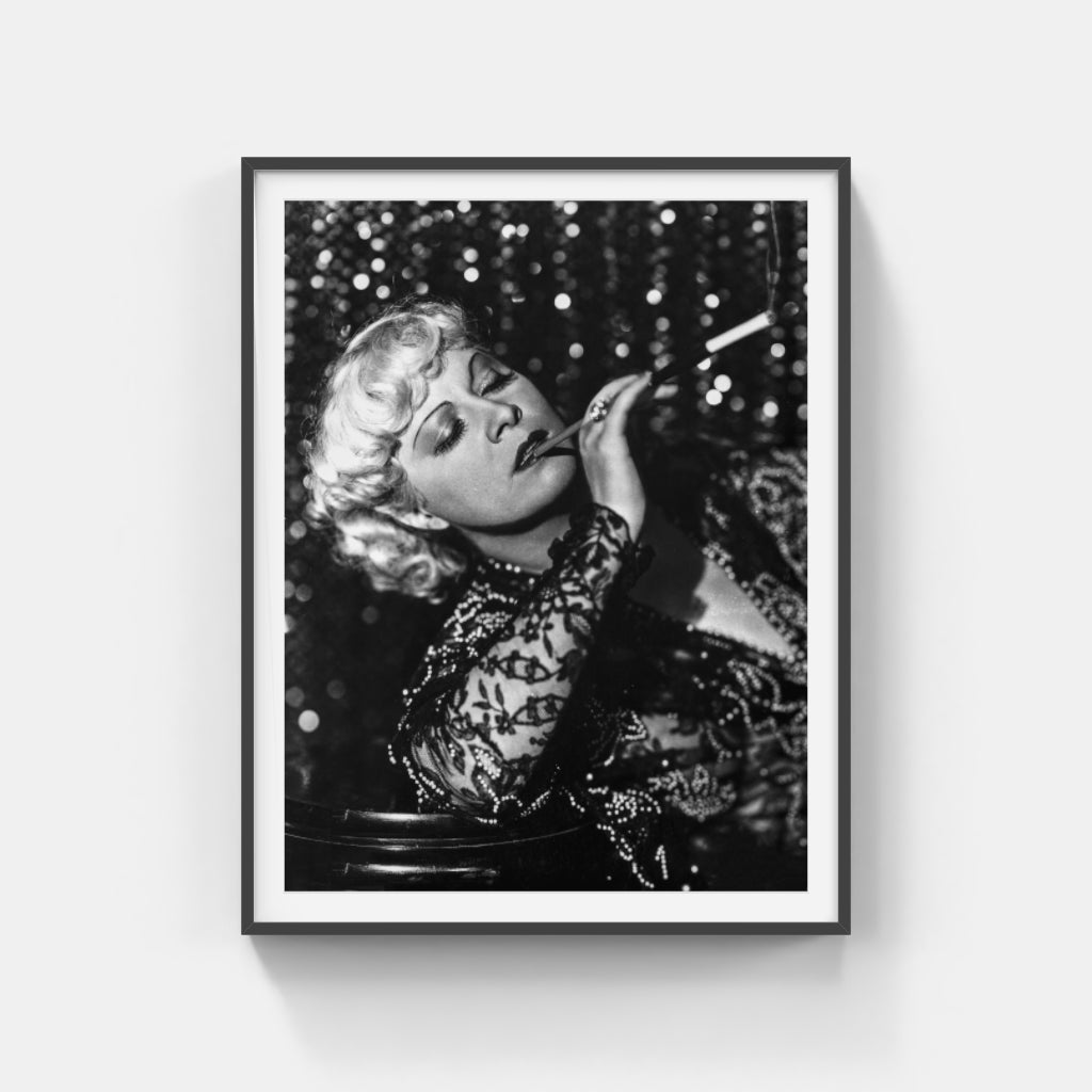 Mae West Smoking