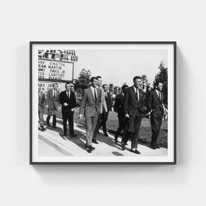 The Rat Pack Walking at The Sands