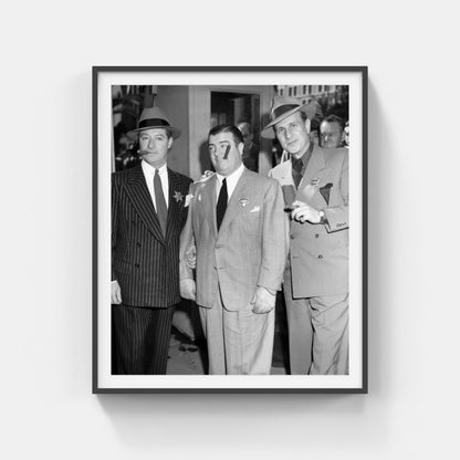 Bud Abbott, Lou Costello, and George Jessel