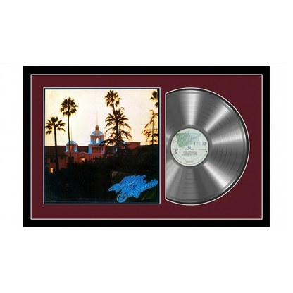 Eagles - Hotel California - Framed Vinyl Album Collectible