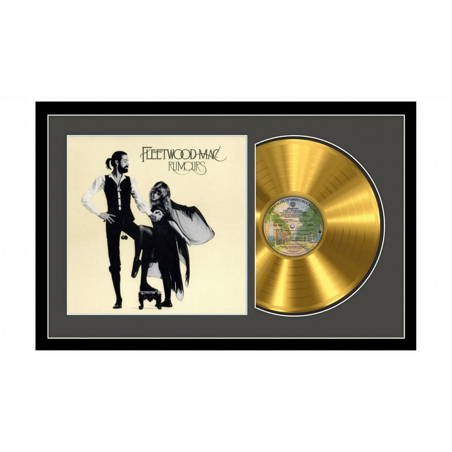 Fleetwood Mac - Rumours - Framed Vinyl Album Collectible