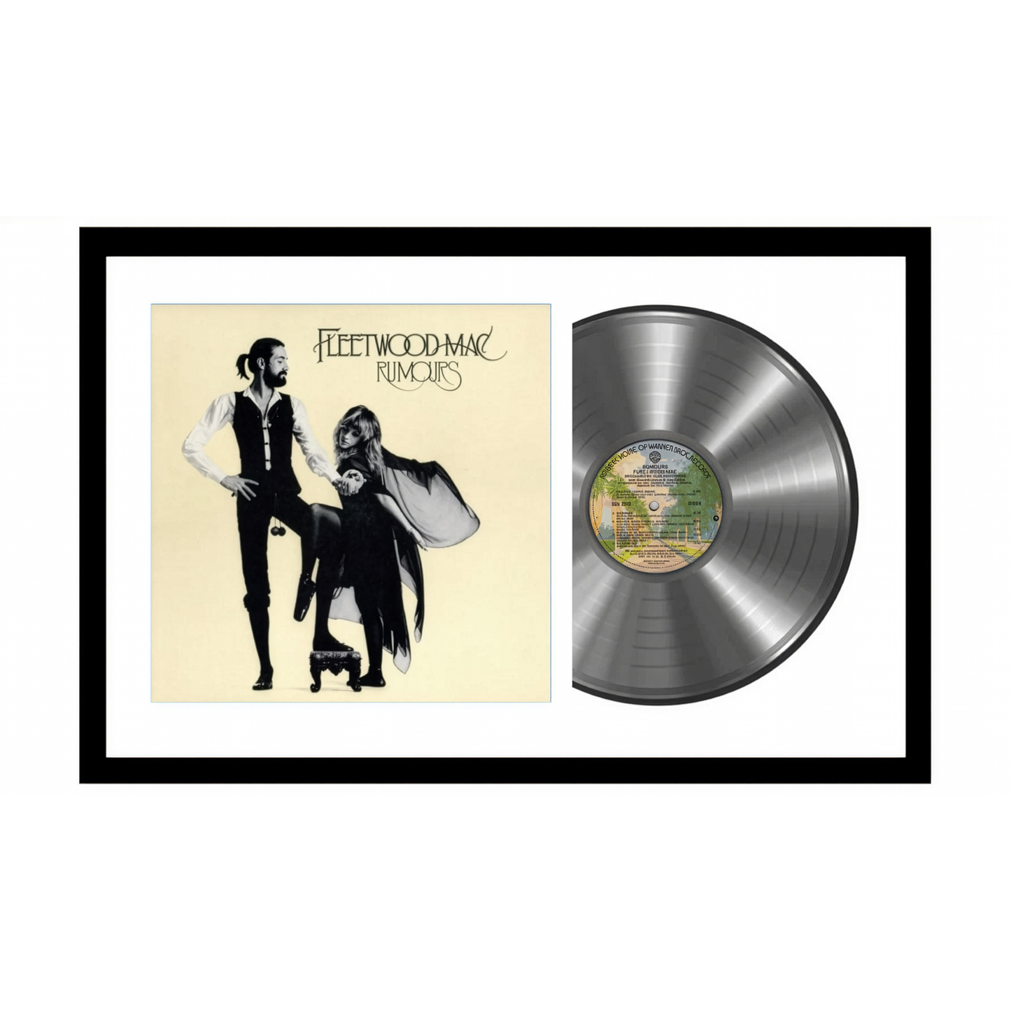 Fleetwood Mac - Rumours - Framed Vinyl Album Collectible