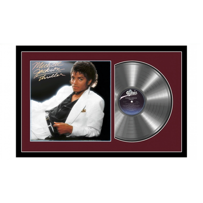 Michael Jackson - Thriller - Framed Vinyl Album Collectible